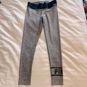 REVERSIBLE ATHLETIC LEGGINGS- PINK BRAND